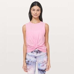 Lululemon Crescent Tank Namaste Miami Pink 6